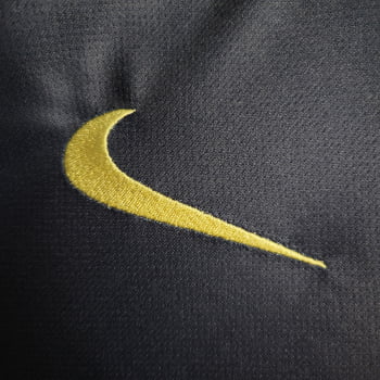 Camisa Barcelona 23/24 Versão Torcedor Ed. Especial Preta + Personalização Grátis