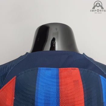 Camisa Barcelona I 22/23 Versão Jogador + Personalização Grátis