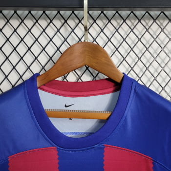 Camisa Barcelona I 23/24 Versão Feminina + Personalização Grátis