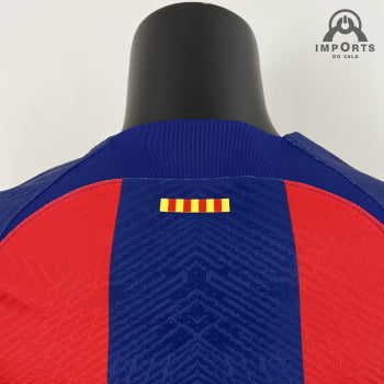 Camisa Barcelona I 23/24 Versão Jogador + Personalização Grátis