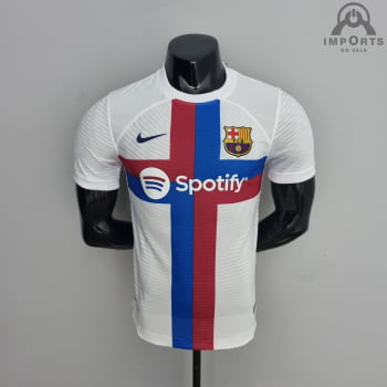 Camisa Barcelona III 22/23 Versão Jogador + Personalização Grátis