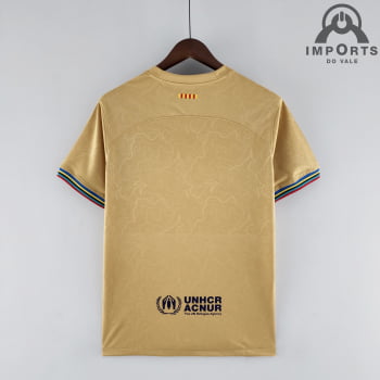 Camisa Barcelona II 22/23 Versão Torcedor + Personalização Grátis 