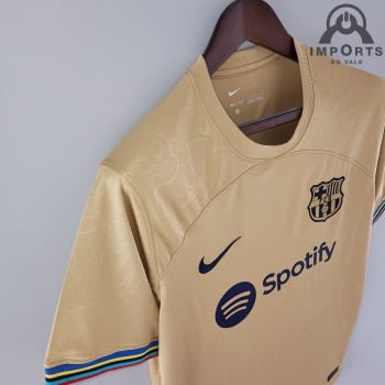 Camisa Barcelona II 22/23 Versão Torcedor + Personalização Grátis 