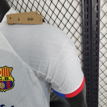 Camisa Barcelona II 23/24 Versão Jogador + Personalização Grátis