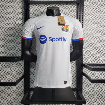 Camisa Barcelona II 23/24 Versão Jogador + Personalização Grátis Camisa Barcelona II 23/24 Versão Jogador + Personalização Grátis
