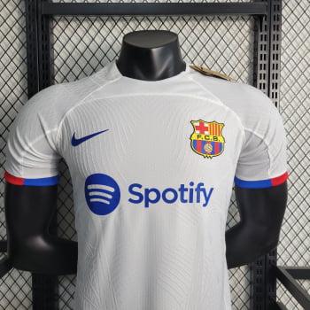 Camisa Barcelona II 23/24 Versão Jogador + Personalização Grátis
