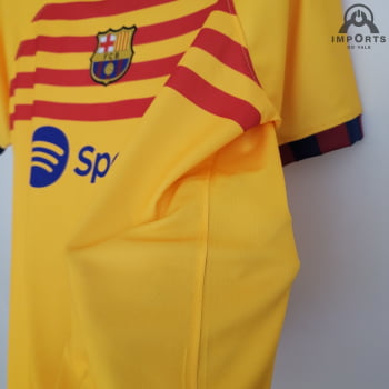 Camisa Barcelona IV 23/24 + Personalização Grátis 