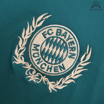 Camisa Bayern de Munique 21/22 Ed. Especial Verde + Personalização Grátis