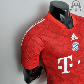 Camisa Bayern de Munique 22/23 Versão Jogador Clássica - Vermelha