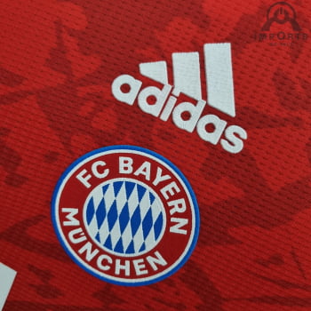 Camisa Bayern de Munique 22/23 Versão Jogador Clássica - Vermelha