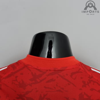 Camisa Bayern de Munique 22/23 Versão Jogador Clássica - Vermelha