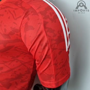 Camisa Bayern de Munique 22/23 Versão Jogador Clássica - Vermelha