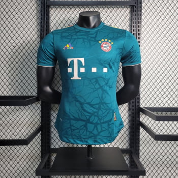 Camisa Bayern de Munique 23/24 Versão Jogador Ed. Especial Co Branded + Personalização Grátis