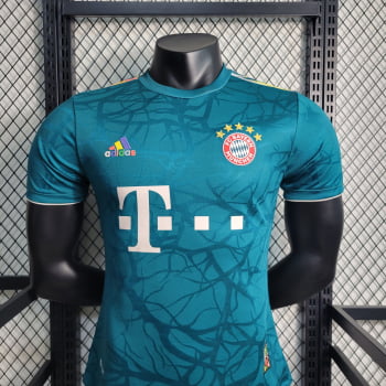 Camisa Bayern de Munique 23/24 Versão Jogador Ed. Especial Co Branded + Personalização Grátis