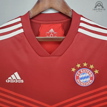 Camisa Bayern de Munique I 21/22 Versão Torcedor + Personalização Grátis