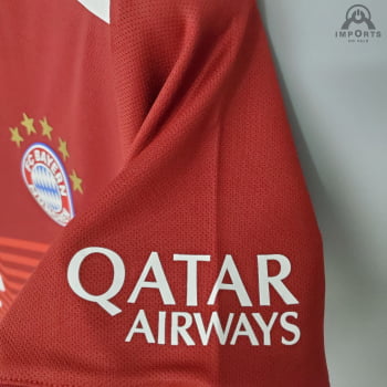 Camisa Bayern de Munique I 21/22 Versão Torcedor + Personalização Grátis