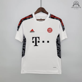 Camisa Bayern de Munique 21/22 Treino - Branco