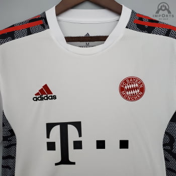 Camisa Bayern de Munique 21/22 Treino - Branco