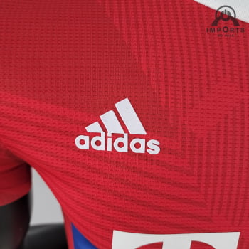 Camisa Bayern de Munique 22/23 Versão Jogador Ed. Champions + Personalização Grátis
