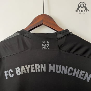 Camisa Bayern de Munique 23/24 Ed. Especial Preta + Personalização Grátis