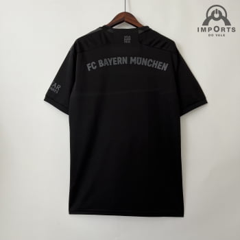 Camisa Bayern de Munique 23/24 Ed. Especial Preta + Personalização Grátis