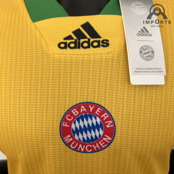 Camisa Bayern de Munique 23/24 Versão Jogador Ed. Especial Icon + Personalização Grátis 