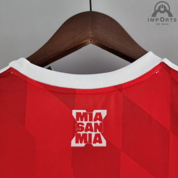 Camisa Bayern de Munique 22/23 Versão Jogador Ed. Comemorativa - Vermelha
