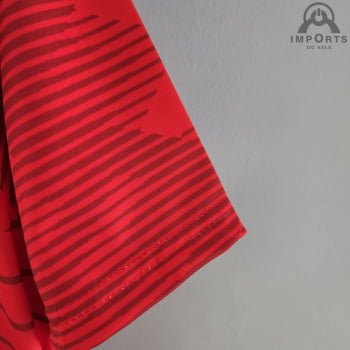 Camisa Bayern de Munique 22/23 Versão Jogador Ed. Comemorativa - Vermelha