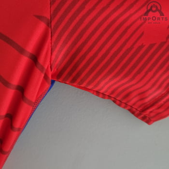 Camisa Bayern de Munique 22/23 Versão Jogador Ed. Comemorativa - Vermelha