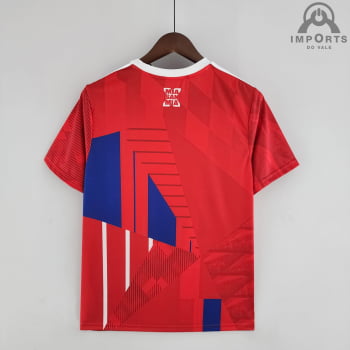 Camisa Bayern de Munique 22/23 Versão Jogador Ed. Comemorativa - Vermelha