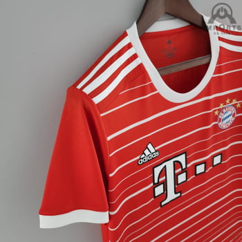 Camisa Bayern de Munique l 22/23 Versão Torcedor + Personalização Grátis