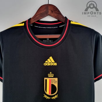 Camisa da Seleção Belga 2022 Versão Feminina + Personalização Grátis