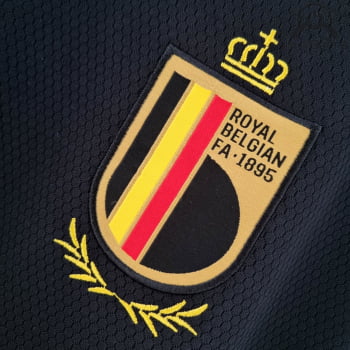 Camisa da Seleção Belga 2022 Versão Feminina + Personalização Grátis
