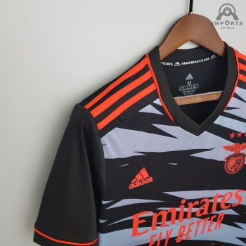 Camisa Benfica III 21/22 Versão Torcedor + Personalização Grátis