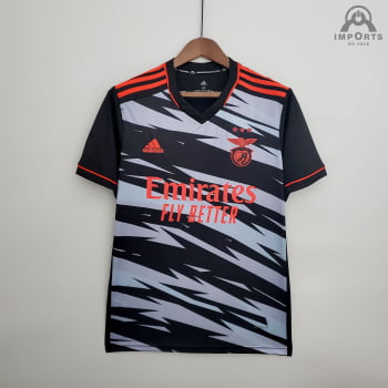 Camisa Benfica III 21/22 Versão Torcedor + Personalização Grátis