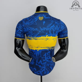 Camisa Boca Juniors 22/23 Versão Jogador Ed. Especial - Azul 