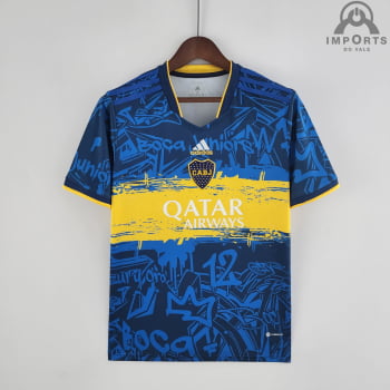 Camisa Boca Juniors 22/23 Versão Torcedor Ed. Especial