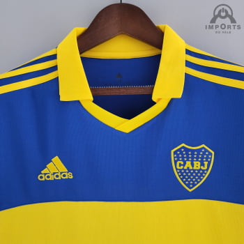 Camisa Boca Juniors I 22/23 Versão Torcedor + Personalização Grátis