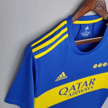 Camisa Boca Juniors I 21/22 Versão Torcedor + Personalização Grátis