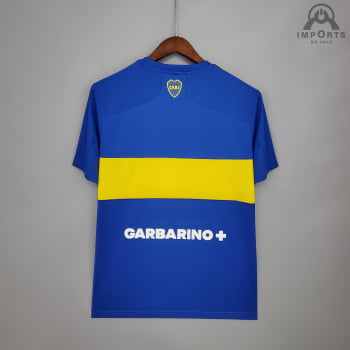 Camisa Boca Juniors I 21/22 Versão Torcedor + Personalização Grátis