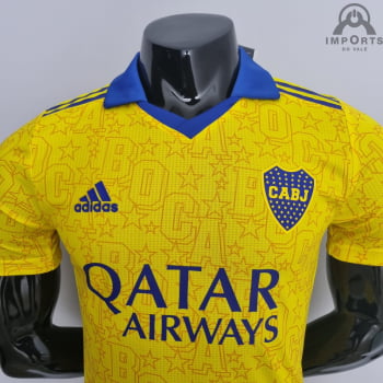 Camisa Boca Juniors III 22/23 Versão Jogador + Personalização Grátis