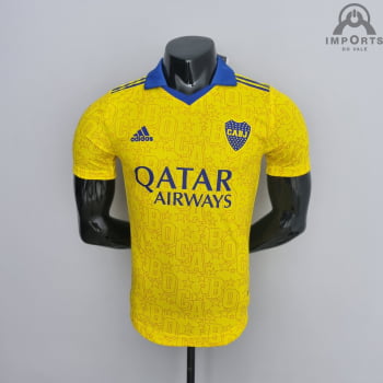 Camisa Boca Juniors III 22/23 Versão Jogador + Personalização Grátis