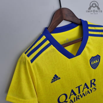 Camisa Boca Juniors III 22/23 Versão Feminina + Personalização Grátis 