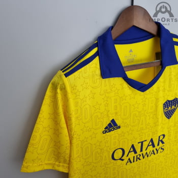 Camisa Boca Juniors III 22/23 Versão Torcedor + Personalização Grátis 