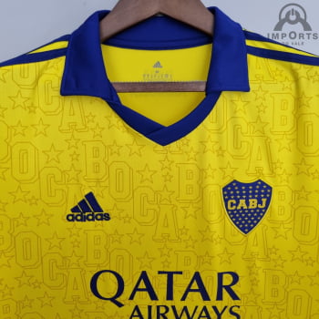 Camisa Boca Juniors III 22/23 Versão Torcedor + Personalização Grátis 