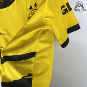 Camisa Borussia Dortmund I 23/24 Versão Torcedor + Personalização Grátis