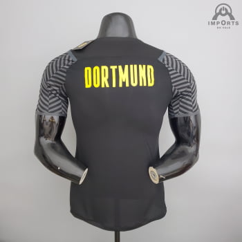 Camisa Borussia Dortmund II 21/22 Versão Jogador + Personalização Grátis
