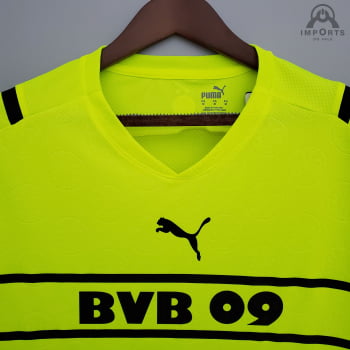 Camisa Borussia Dortmund III 21/22 Versão Torcedor + Personalização Grátis 
