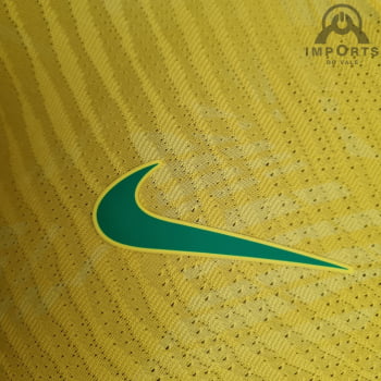 Camisa da Seleção Brasileira 2022 Versão Jogador Ed Especial Cristo Redentor + Personalização Grátis