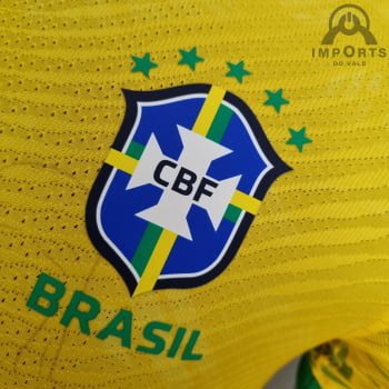 Camisa da Seleção Brasileira 2022 Versão Jogador Ed Especial Cristo Redentor + Personalização Grátis Camisa da Seleção Brasileira 2022 Versão Jogador Ed Especial Cristo Redentor + Personalização Grátis